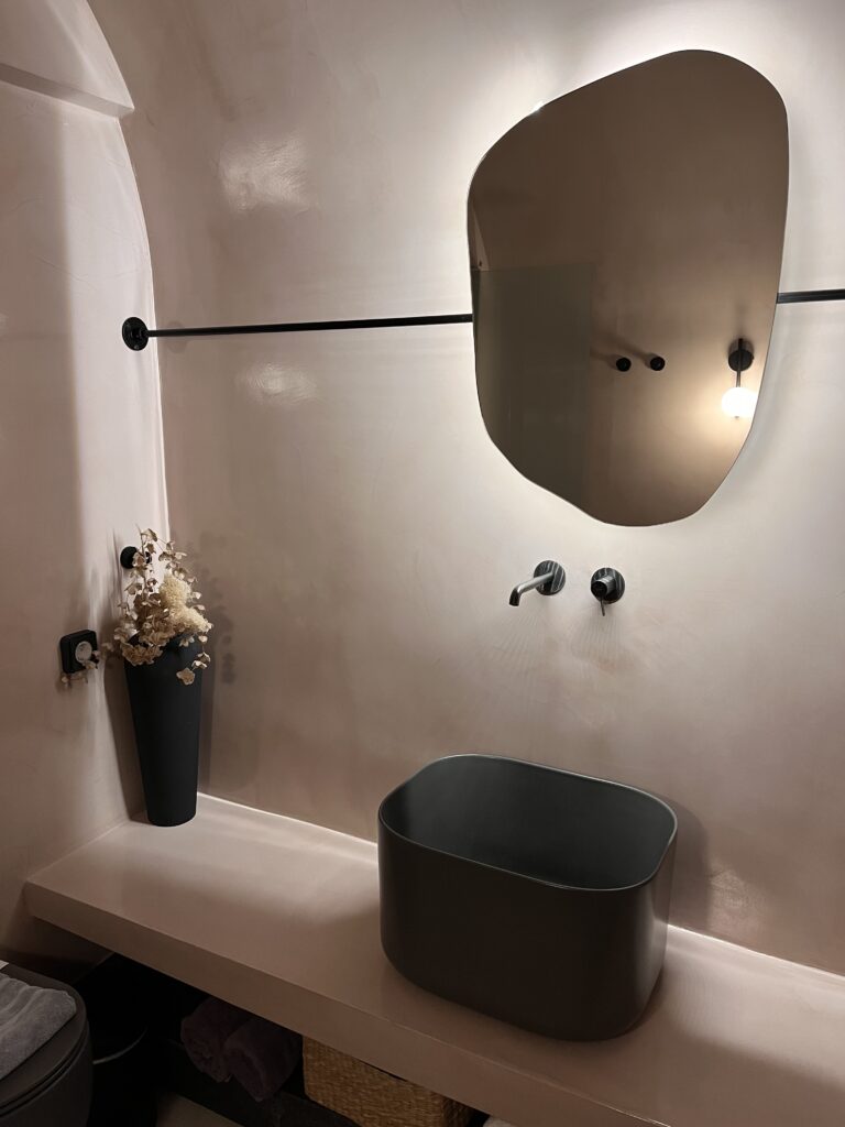 Design organique : salle de bain